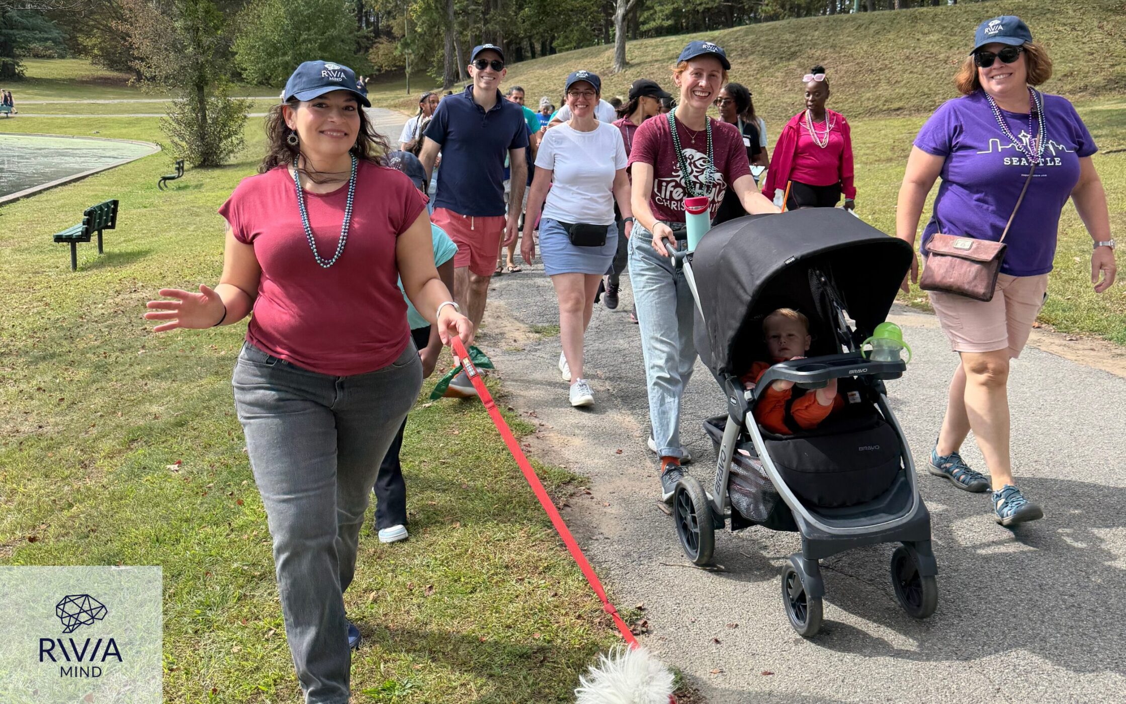 Rivia Mind at the AFSP Walk