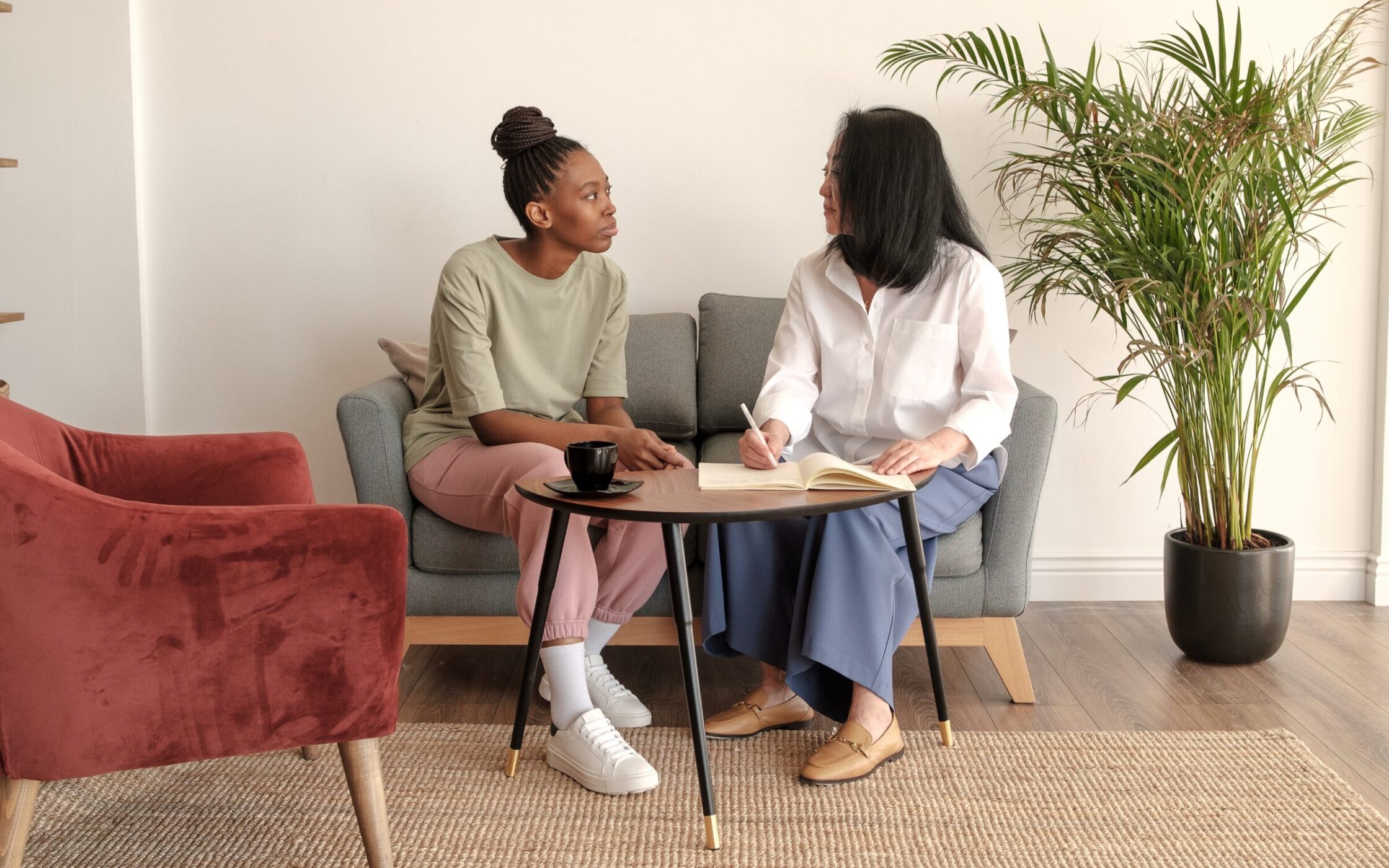 Provider and patient during session - Cultural Humility and the Clinician Identity and Bias